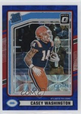 2024 Donruss Rated Rookie Optic Preview Blue Scope Prizm Casey Washington 1g34
