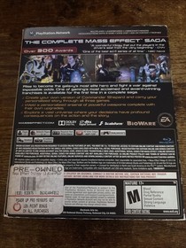 Mass Effect Trilogy 1-3 PS3 PlayStation 3 Complete in Box