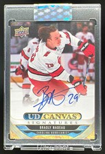 2024-25 Upper Deck Clear Cut Canvas Signatures #CS-BN Bradly Nadeau Auto