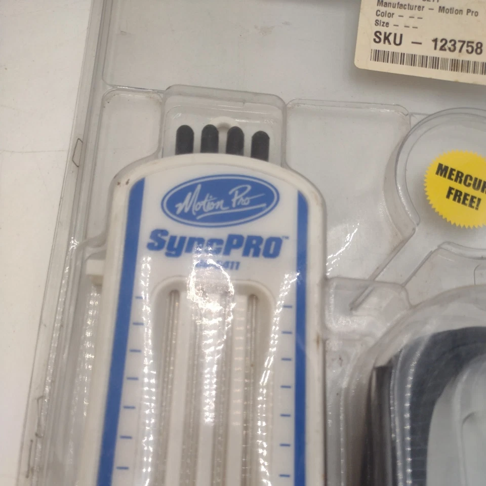 Sintonizador de carburador Syncpro peça nº. 21-3211 Motion Pro novo na caixa - Imagem 2 de 4