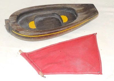 G1 - Bateau - Canot - Voilier de bassin - TIROT 206 - A restaurer - 30 cm - Photo 1/2