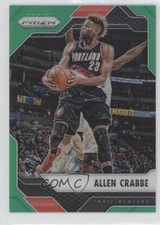 2016-17 Panini Prizm Green Prizm Allen Crabbe #272 9l4