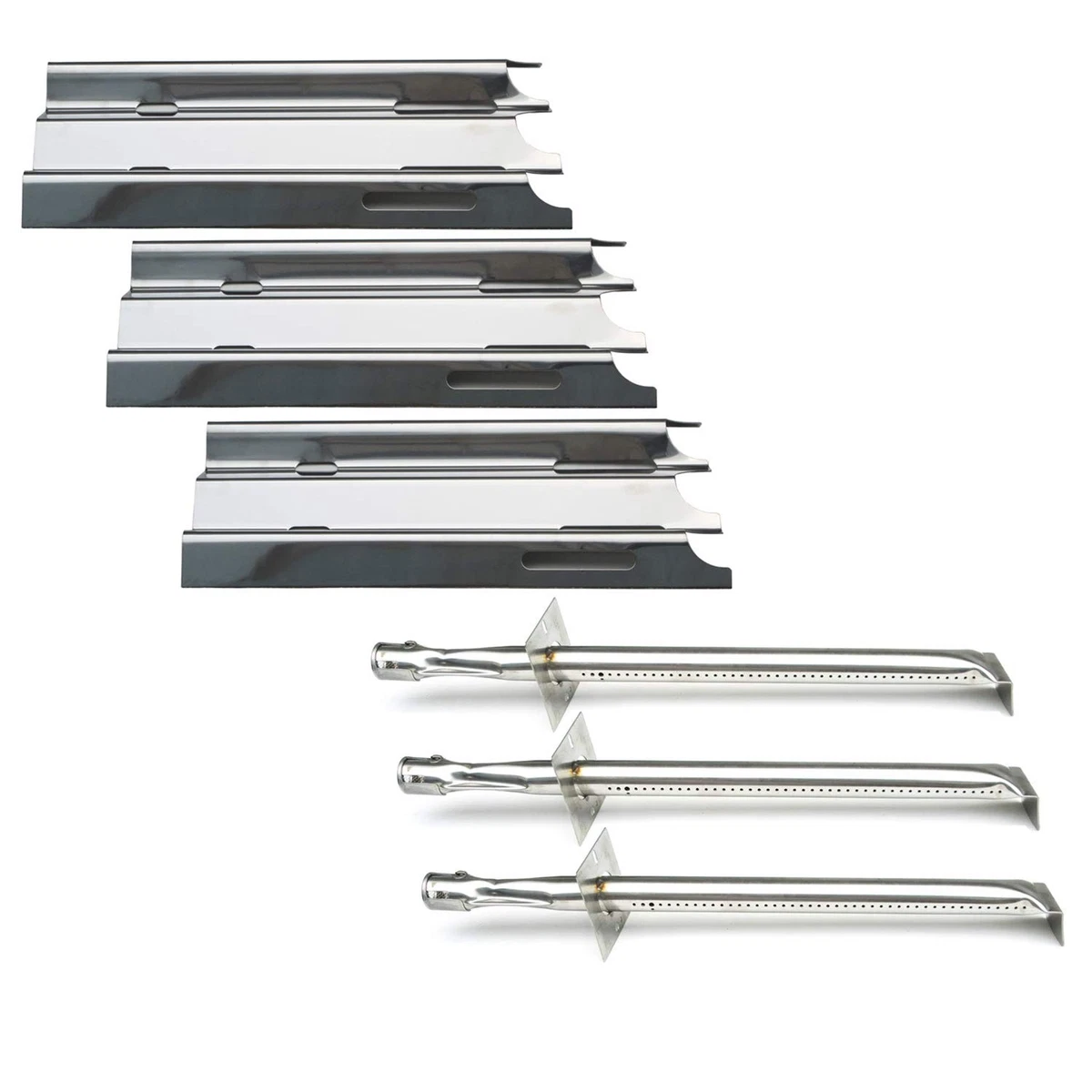 Jenn Air Gas Grill Repair Kit – 4-Pack Replacement Heat Plates And Burners