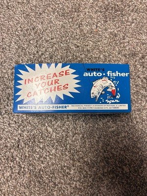 White's Auto Fisher AF-125, Carbon Steel 10 Reels