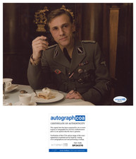 Christoph Waltz Signed Autographed Inglourious Basterds 8x10 Photo ACOA