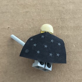 LEGO Harry Potter Minifigure Draco Malfoy Slytherin hp040 Retired Cape set 4709