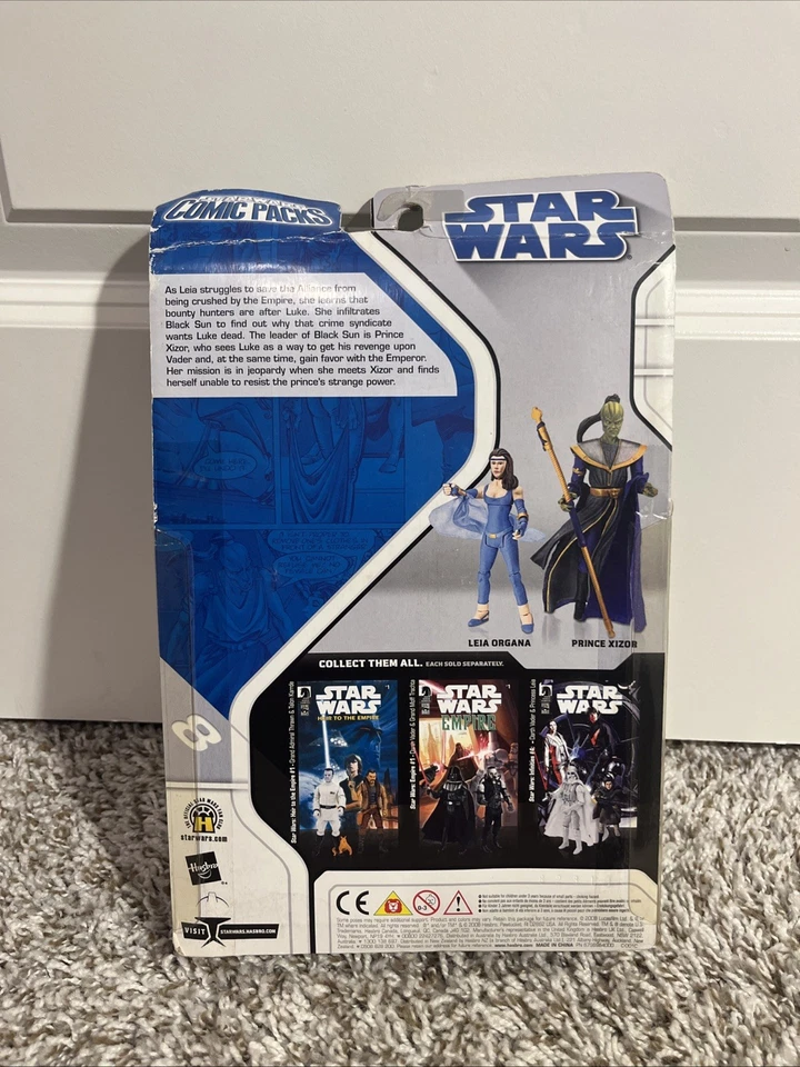 Star Wars Sombras del Imperio #5 Paquete de cómics Leia Organa Xizor con cómic Nuevo en caja Foto 2 de 4