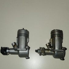 2 Sandcast Fox motors control line model airplane seeling as pair