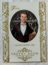 2025-26 Upper Deck Flair Connor Bedard Trophy Room #TR-14 Blackhawks