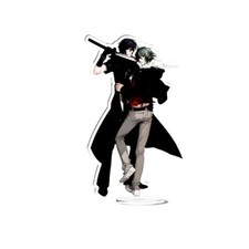 Modellino Anime Togainu no Chi Akira Shiki supporto acrilico