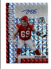 KYLE LONG 2021 PANINI MOSAIC SILVER MOSAIC PRIZM AUTOGRAPH AUTO BC7804