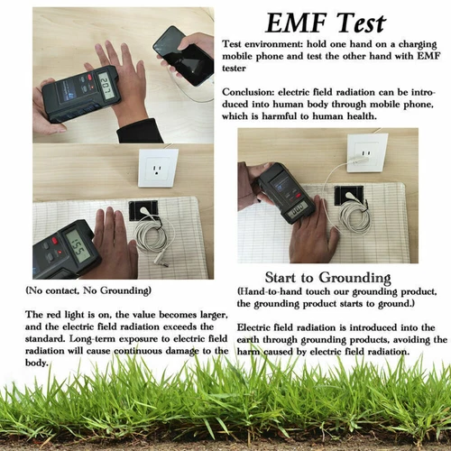 Earthing Bed Sheet Grounding Connection Cord Conductive Grounding Mat W/ AU Plug - Picture 9 of 17