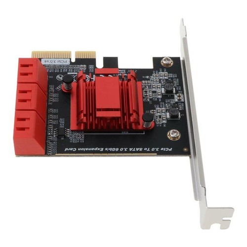 PCIE SATA 3.0 PCI-E SATA Card PCI E PCI Express SATA Controller 6-Ports SATA3 X4 - Afbeelding 9 van 11