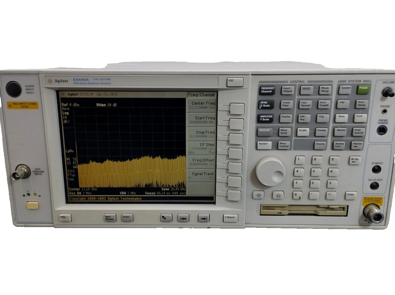 Señal Keysight y analizadores de Espectro
