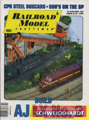 Railroad Model Craftsman October 1994 - Heftthemen siehe Bild - SH217768