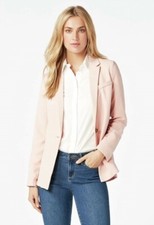 Justfab - Classic Blazer Mellow Rose Pink Size M / Uk 12 Brand New