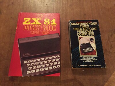 SINCLAIR 1000 & ZX 81 PERSONAL COMPUTER TREVOR TOMS LOT X2