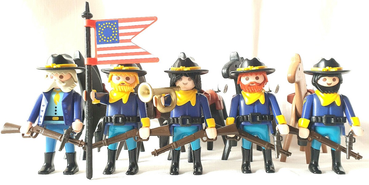 Playmobil Oeste Soldados Playmobil Horse Playmobil Oeste Soldados