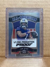 Sam Huard 2024 Leaf Football 1/1 Pre Production Proof