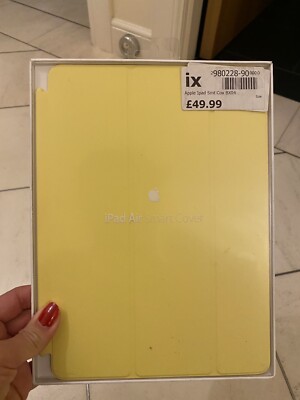 Apple Ipad Air Max Smart Cover Pastellgelb Brandneu Ungeöffnet UVP 50£