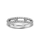 Brighton Silver Plated Band Fashion Rings