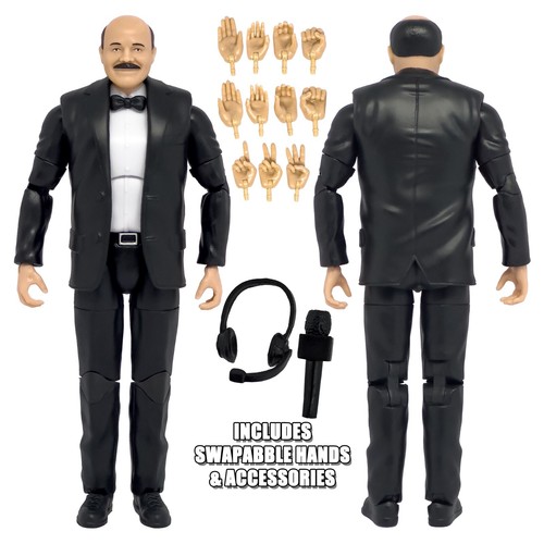 Ultimate Classic Announcer With Deluxe Articulation for WWE Wrestling Figures - Picture 2 of 4