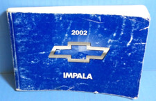 02 2002 Chevrolet Impala Owners Manual