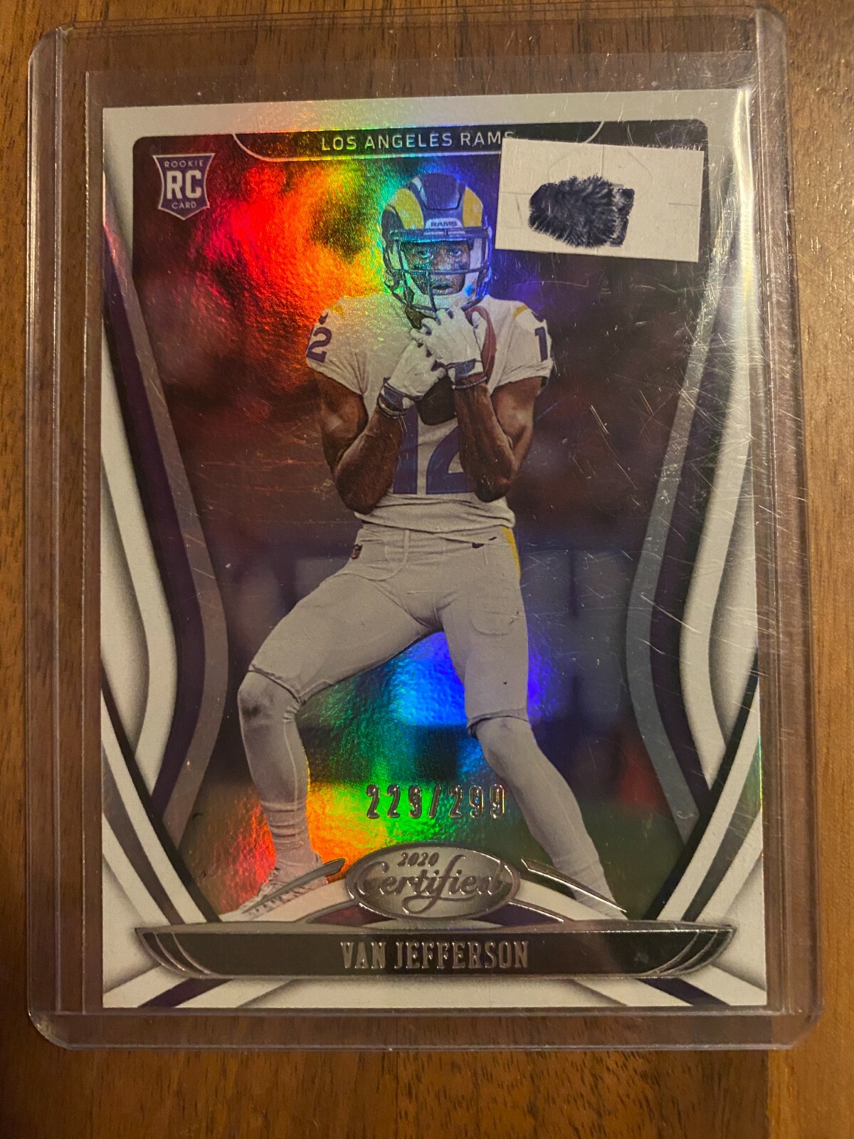 A71,420 - 2020 Certified Mirror #127 Van Jefferson/299