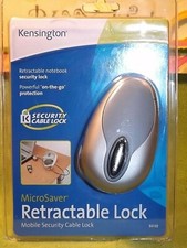 NEW Kensington Microsaver Retractable Portable Notebook Lock  Cable for PC/MAC