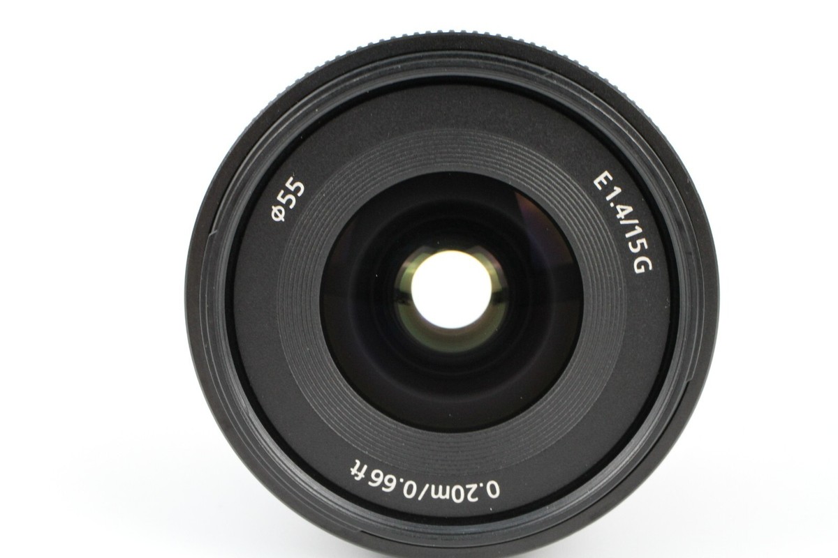 Sony E 15mm F1.4 G SEL15F14G Wide-angle Lens from Japan