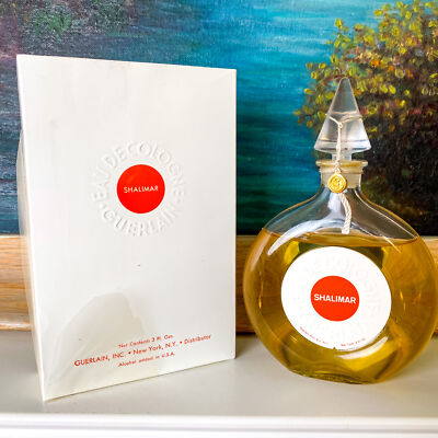 LOW FILL Vtg SHALIMAR Guerlain 3 oz 90 ml Eau De Cologne Splash