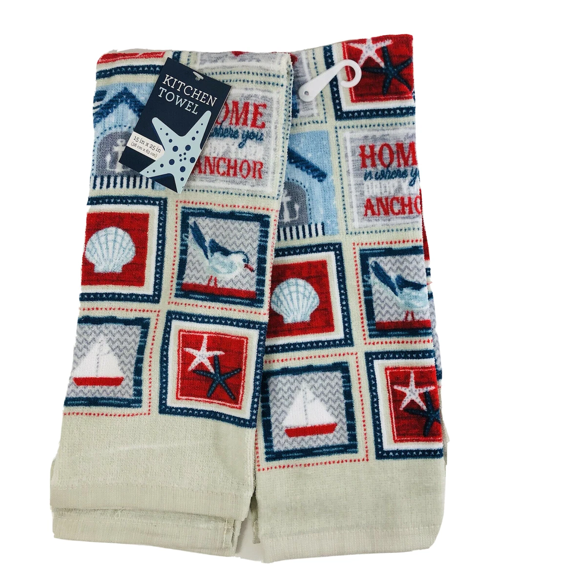 Nautical dish online towels