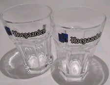 Hoegaaden Pint Beer Glasses x 2 Unused