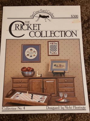 Sammlung Nr.4 Kreuzstichkarte von The Cricket Collection