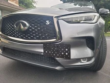 Bumper Tow Hook License Plate Mount Bracket Kit For INFINITI QX50 2019-2023 New