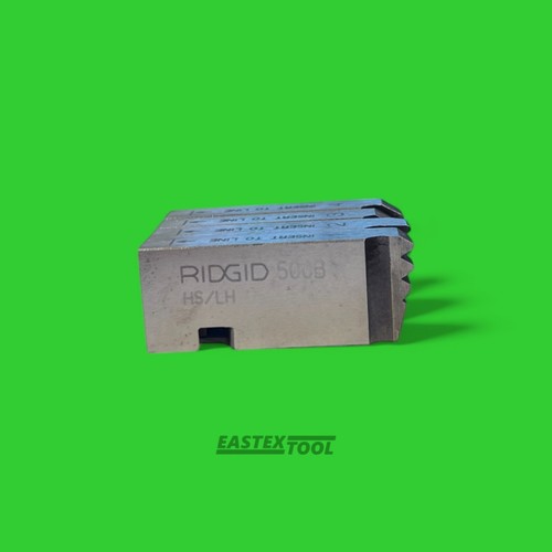 RIDGID 48980 1-3/4-5 UNC UNIVERSAL LEFT HAND HIGH SPEED 500B BOLT DIE SET - Picture 5 of 6