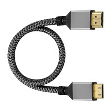 Image of Mini HDMI To HDMI Cable High Speed Cord 3D 4K/60Hz 1080p For HDTV Camera Monitor