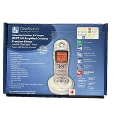 ClearSounds A600 DECT 6.0 Amplified Cordless Freedom Phone Clear Digital Power
