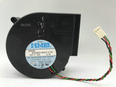 NMB BG0903-B047-VTS 9733 DC12V 2.1A turbo blower server fan 3pin