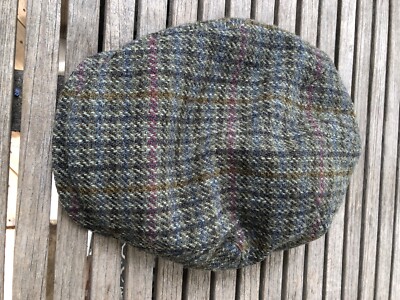 Wigens Harris Tweed Cap Hat with Ear Flaps Size 59 7 3/8  display picture 1