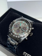 Seiko Prospex Black NIGHT VISION Speedtimer SSC917 Solar Chronograph Men's Watch 5