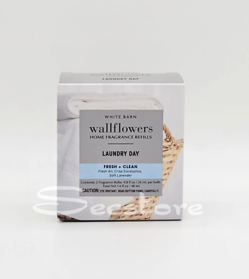 Bath Body Works Laundry Day Wallflowers Fragrance Refill Bulbs Pack