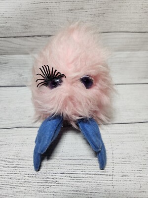 Vintage I M SLURP Plush - Pink Hair and Blue Hands - 6'' Tall - 1960s - RARE!