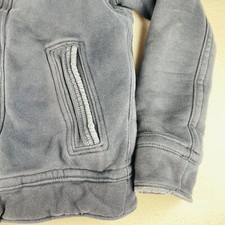 Abercrombie Youth' Full-Zip Jacket With Button Accents - Size 12 - Blue