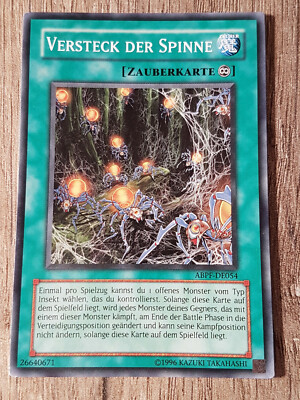 Versteck der Spinne  ABPF-DE054  Yugioh