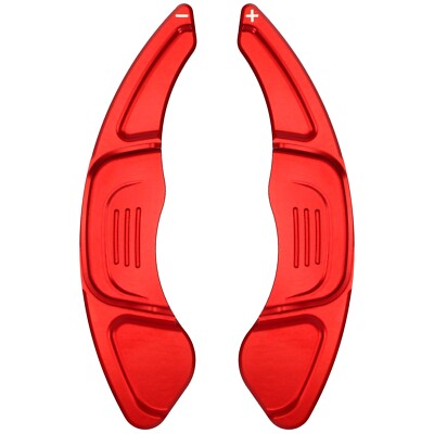 Lenkrad Schaltwippen Für VW Golf 7 GTI - Aluminium Rot