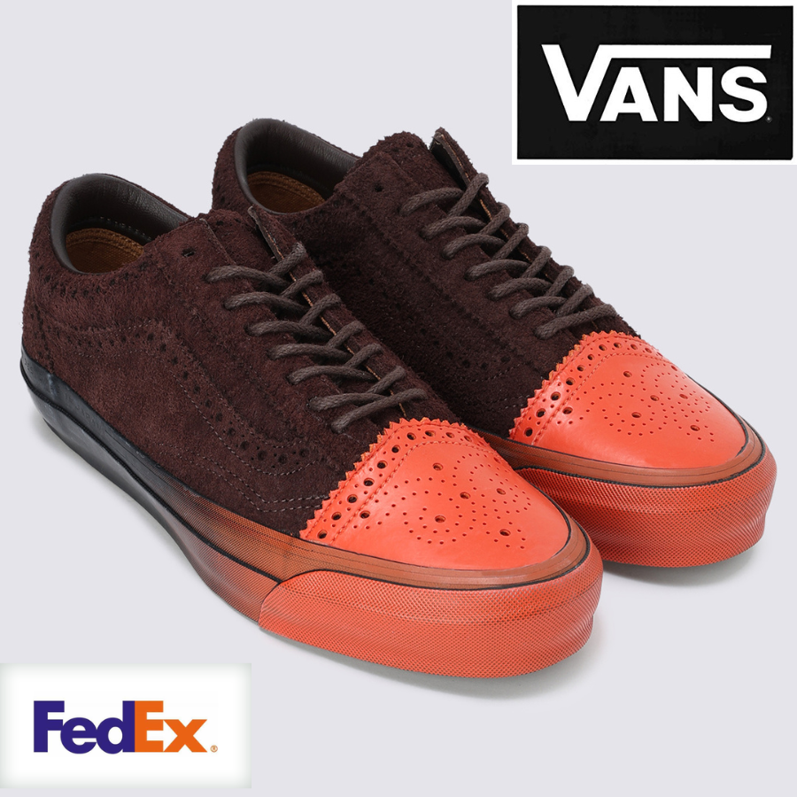 Vans LX Old Skool Brogue TDC Coffee Bean VN000S666CB Men's Size