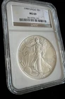 1989 American Silver Eagle NGC MS69 .999 SILVER  1 Troy Oz FREE FAST SHIPPING!