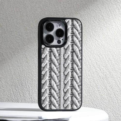 mustard coloured knit design Tough Case For Samsung A15 A16 S23 S24 S25 Ultra FE - 第 7/25 張圖片