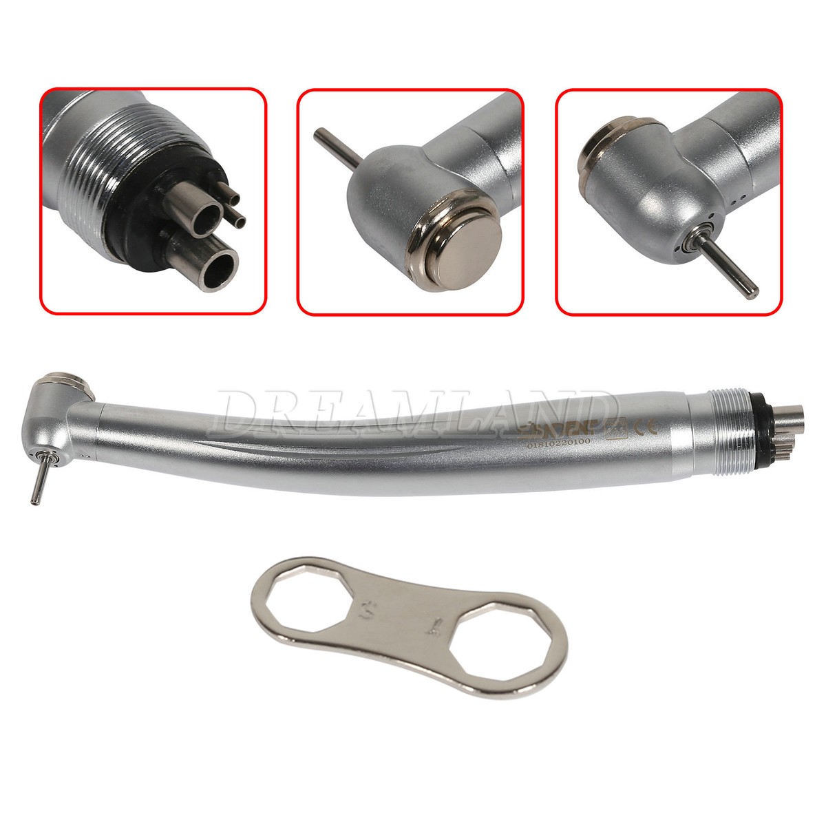 Dental LED E-generator Fiber Optic/ high speed handpiece 2/4HOLES